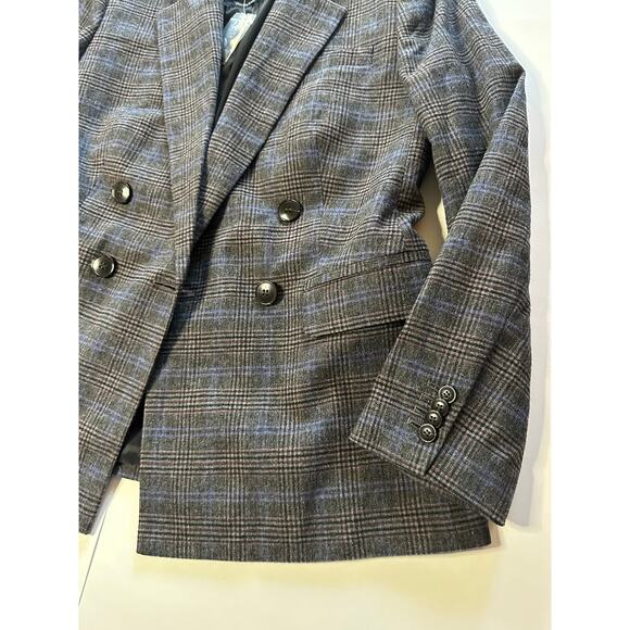 NWT Madewell The Rosedale Blazer in Plaid Size 6 - Picture 4 of 9